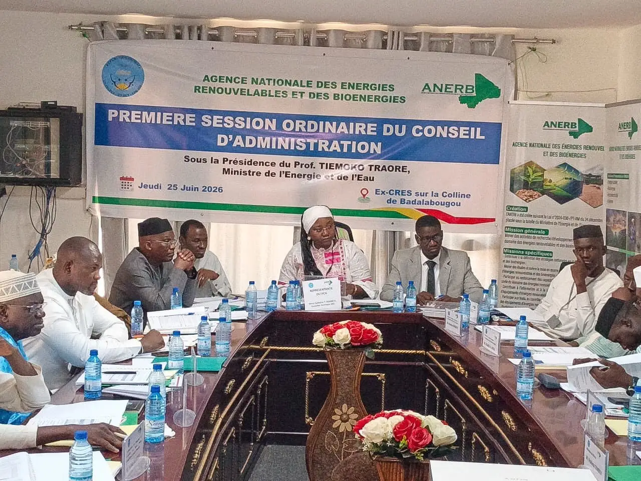 𝗣𝗥𝗘𝗠𝗜𝗘̀𝗥𝗘 𝗦𝗘𝗦𝗦𝗜𝗢𝗡 𝗢𝗥𝗗𝗜𝗡𝗔𝗜𝗥𝗘 𝗗𝗨 𝗖𝗢𝗡𝗦𝗘𝗜𝗟 𝗗’𝗔𝗗𝗠𝗜𝗡𝗜𝗦𝗧𝗥𝗔𝗧𝗜𝗢𝗡 𝗗𝗘 𝗟’𝗔𝗚𝗘𝗡𝗖𝗘 𝗡𝗔𝗧𝗜𝗢𝗡𝗔𝗟𝗘 𝗗𝗘𝗦 𝗘́𝗡𝗘𝗥𝗚𝗜𝗘𝗦 𝗥𝗘𝗡𝗢𝗨𝗩𝗘𝗟𝗔𝗕𝗟𝗘𝗦 𝗘𝗧 𝗗𝗘𝗦 𝗕𝗜𝗢𝗘́𝗡𝗘𝗥𝗚𝗜𝗘𝗦 (𝗔𝗡𝗘𝗥𝗕)