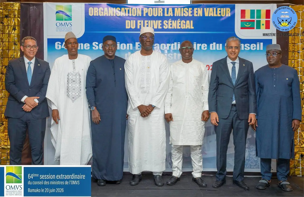 64 EME SESSION EXTRAORDINAIRE DU CONSEIL DES MINISTRES DE L'OMVS - 20 JUIN 2026 
