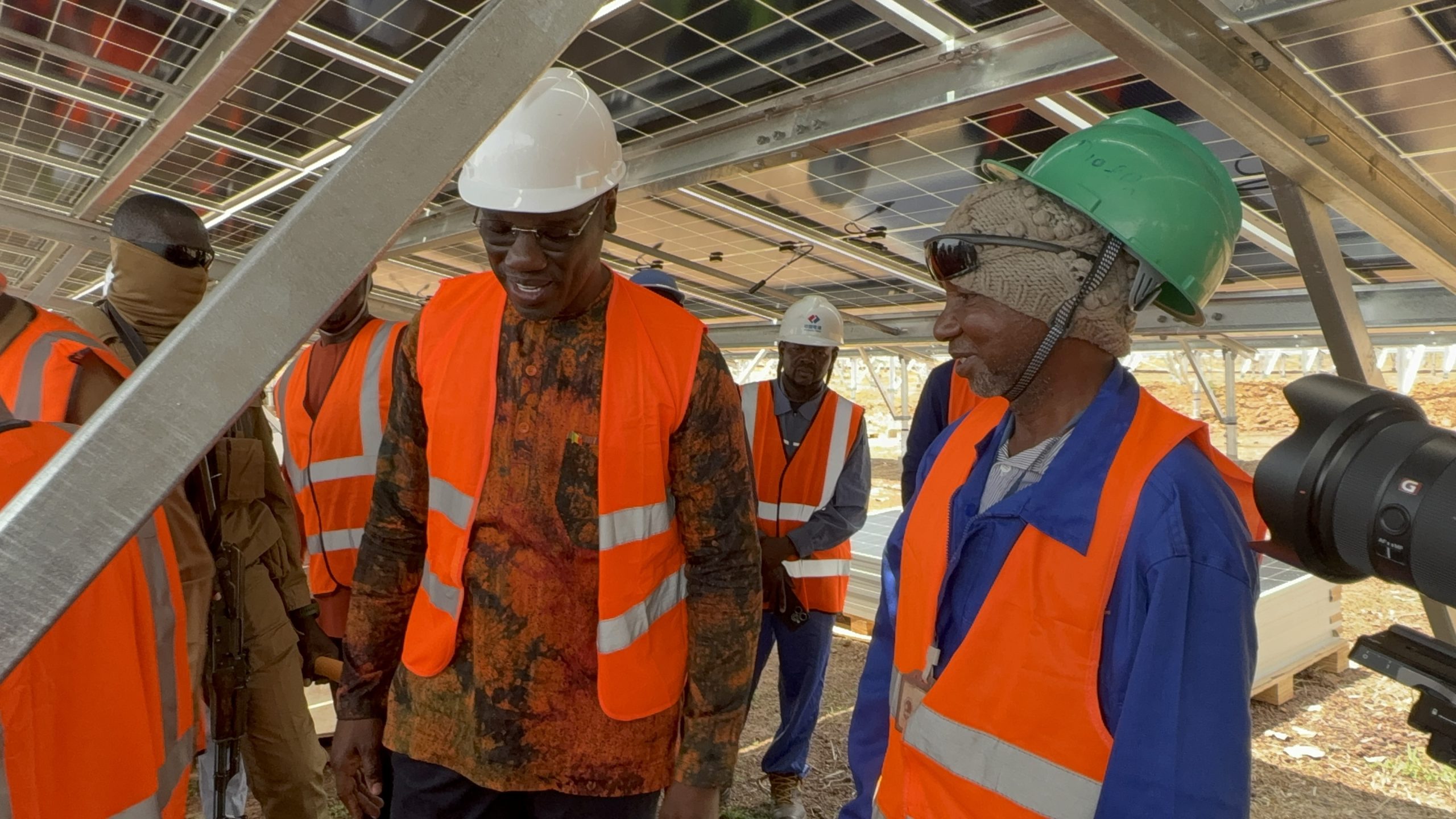 MISSION DE TERRAIN SUR LE SITE DE CONSTRUCTION DE LA CENTRALE PHOTOVOLTAÏQUE DE SAFO - 25 JUILLET 2026
